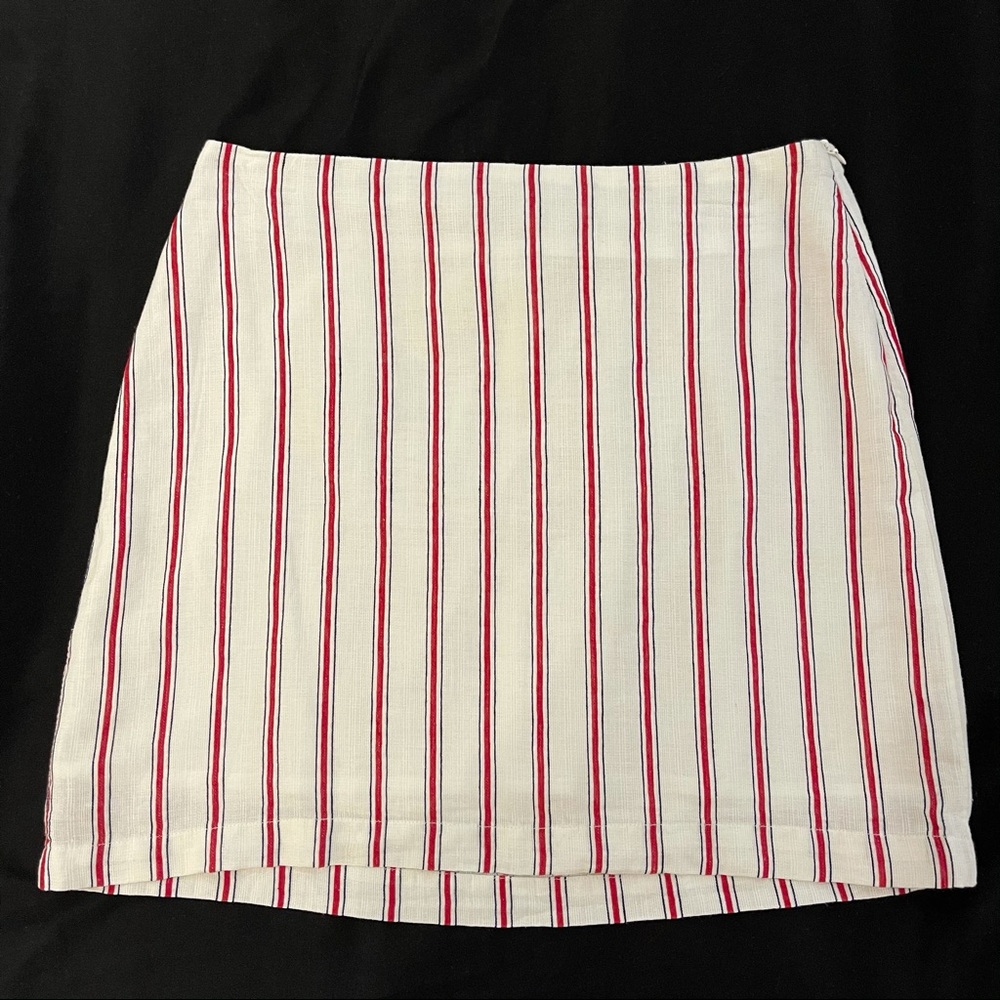 Forever 21 Pinstriped Mini Skirt